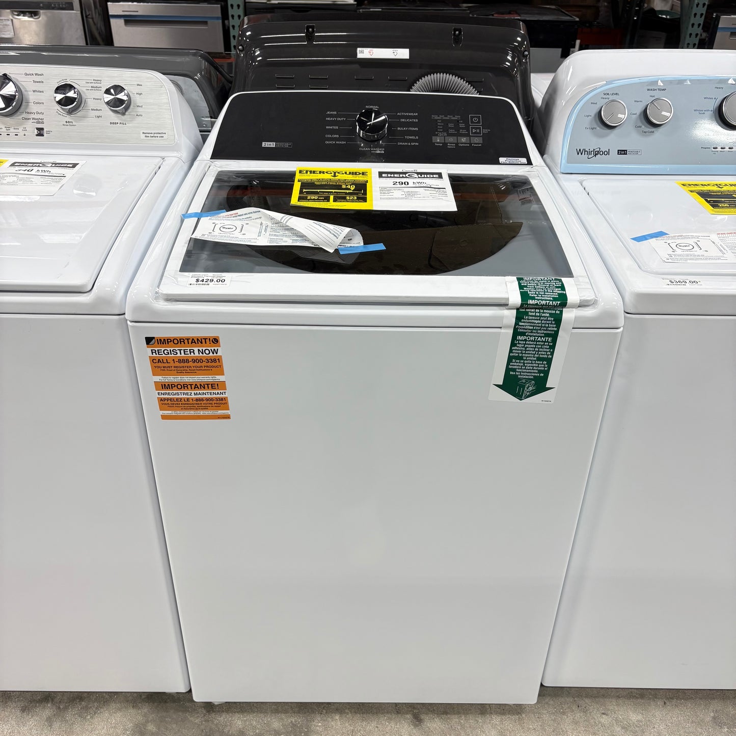 Whirlpool Top Load Washer