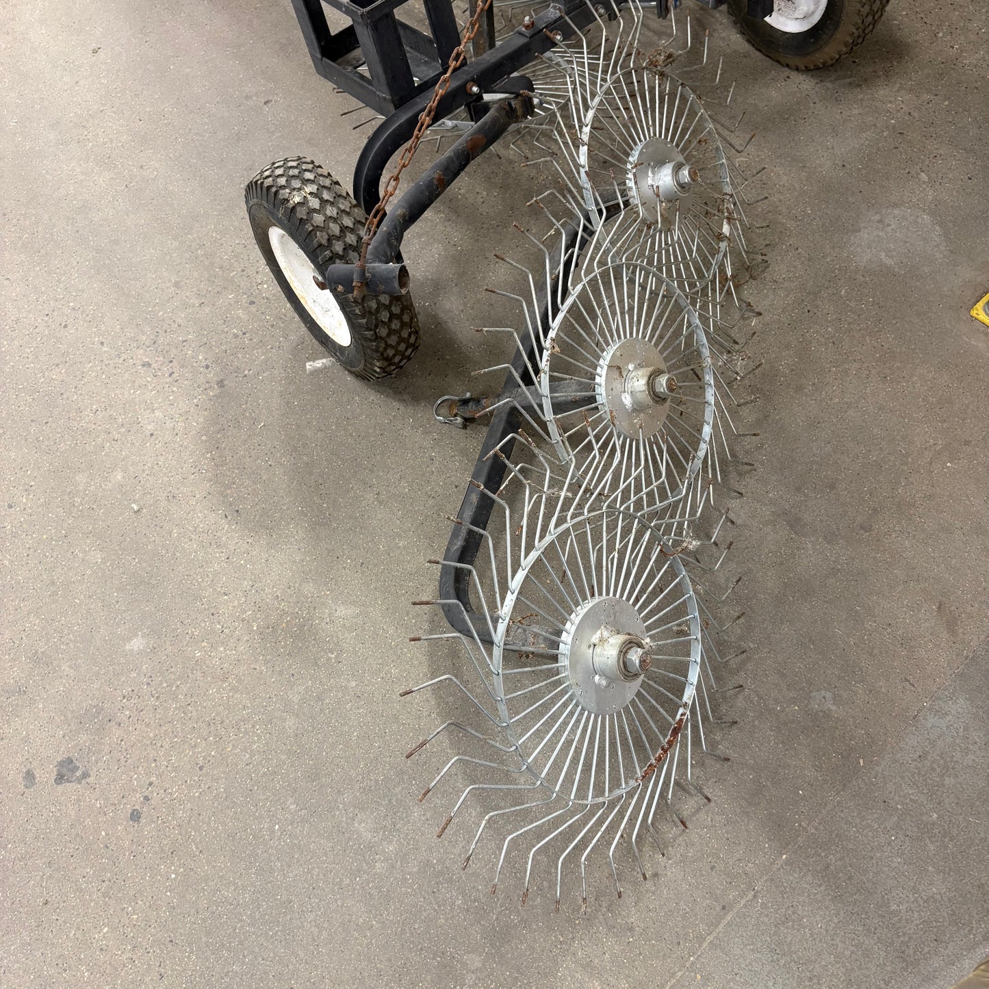 Pull Behind Lawn Rake