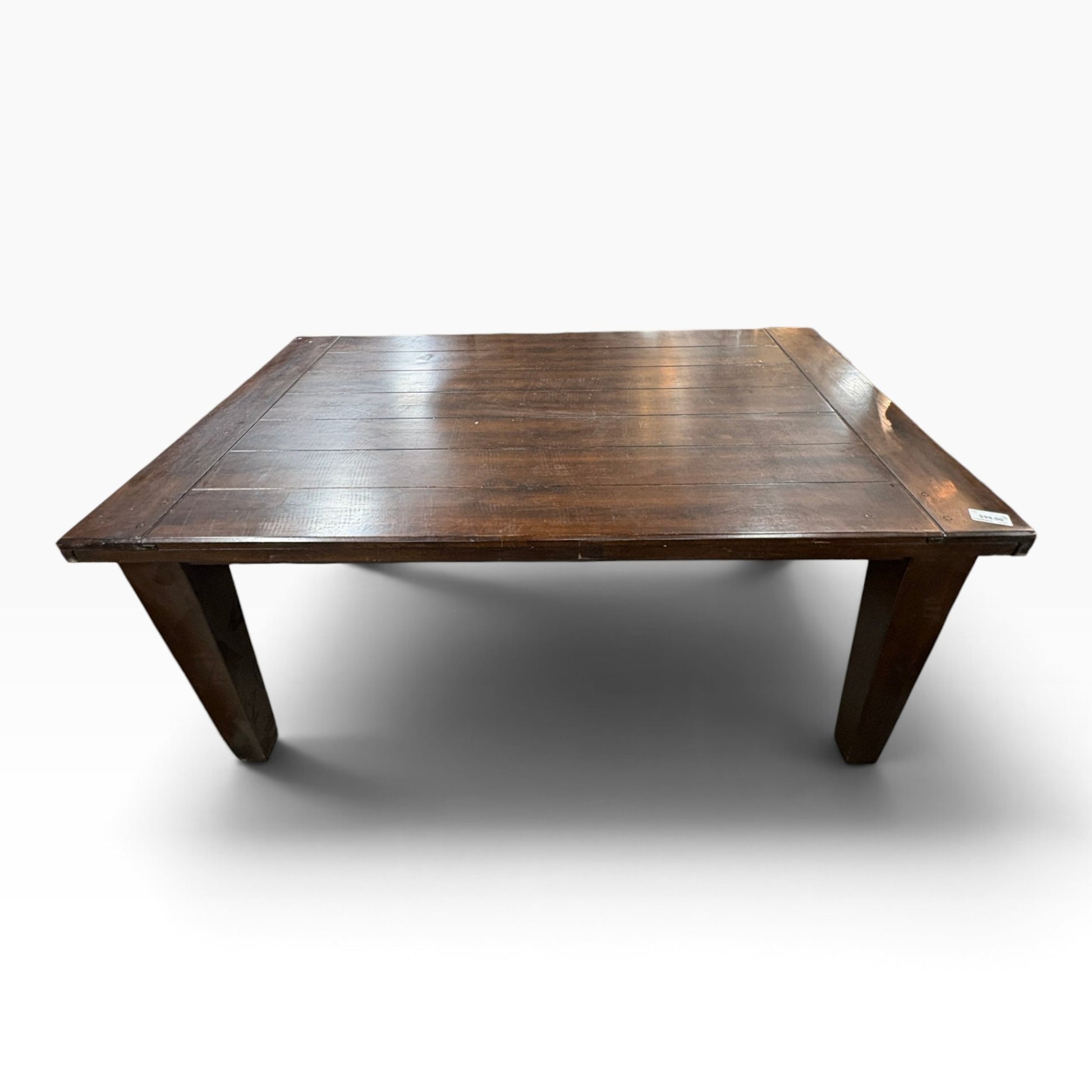 Rustic Rectangular Wooden Dining Room Table FALSE