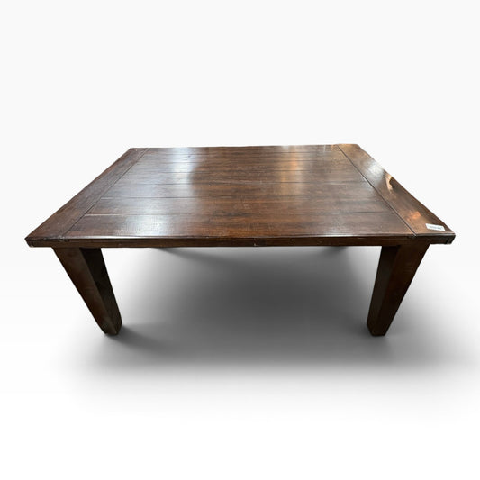 Rustic Rectangular Wooden Dining Room Table FALSE