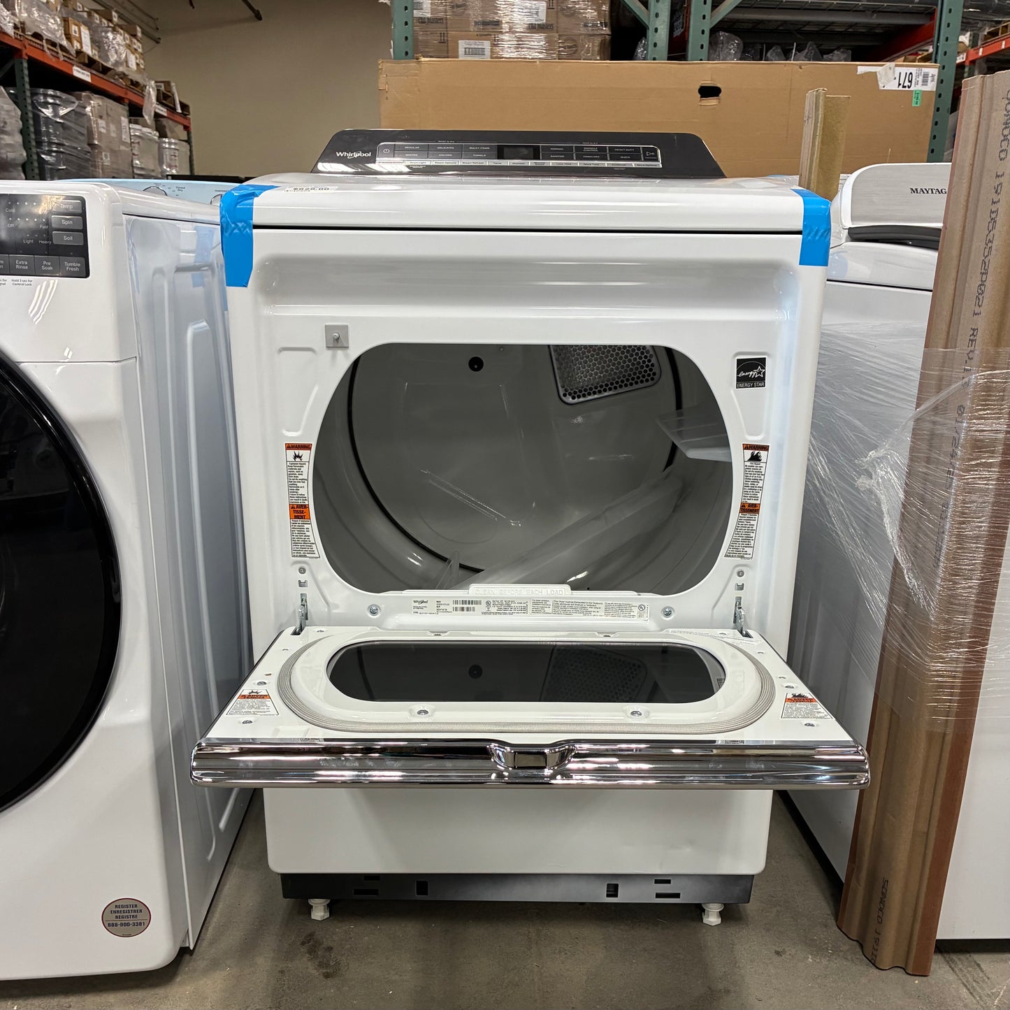 Whirlpool Gas Steam Dryer
