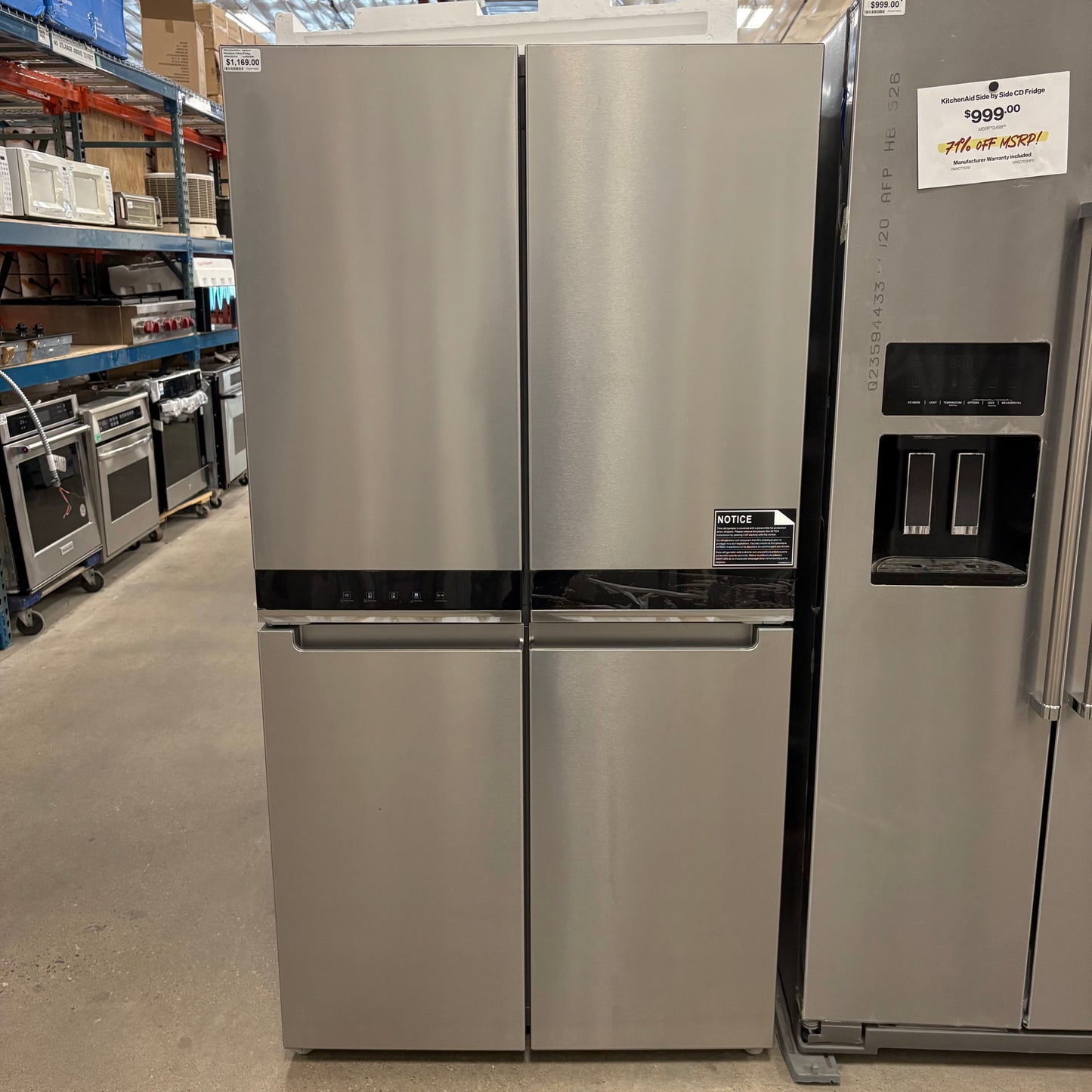 Whirlpool 4 Door Fridge