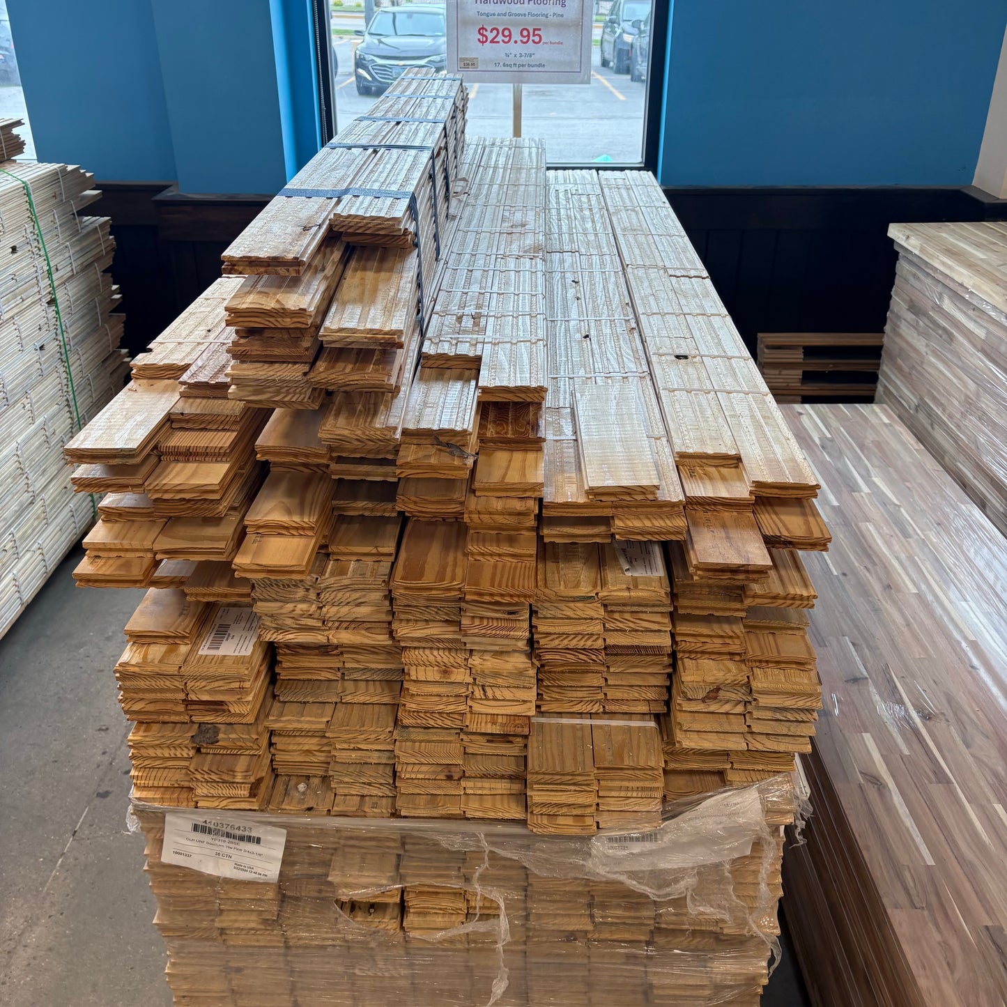 Pine T&G Planking 6-7/8"