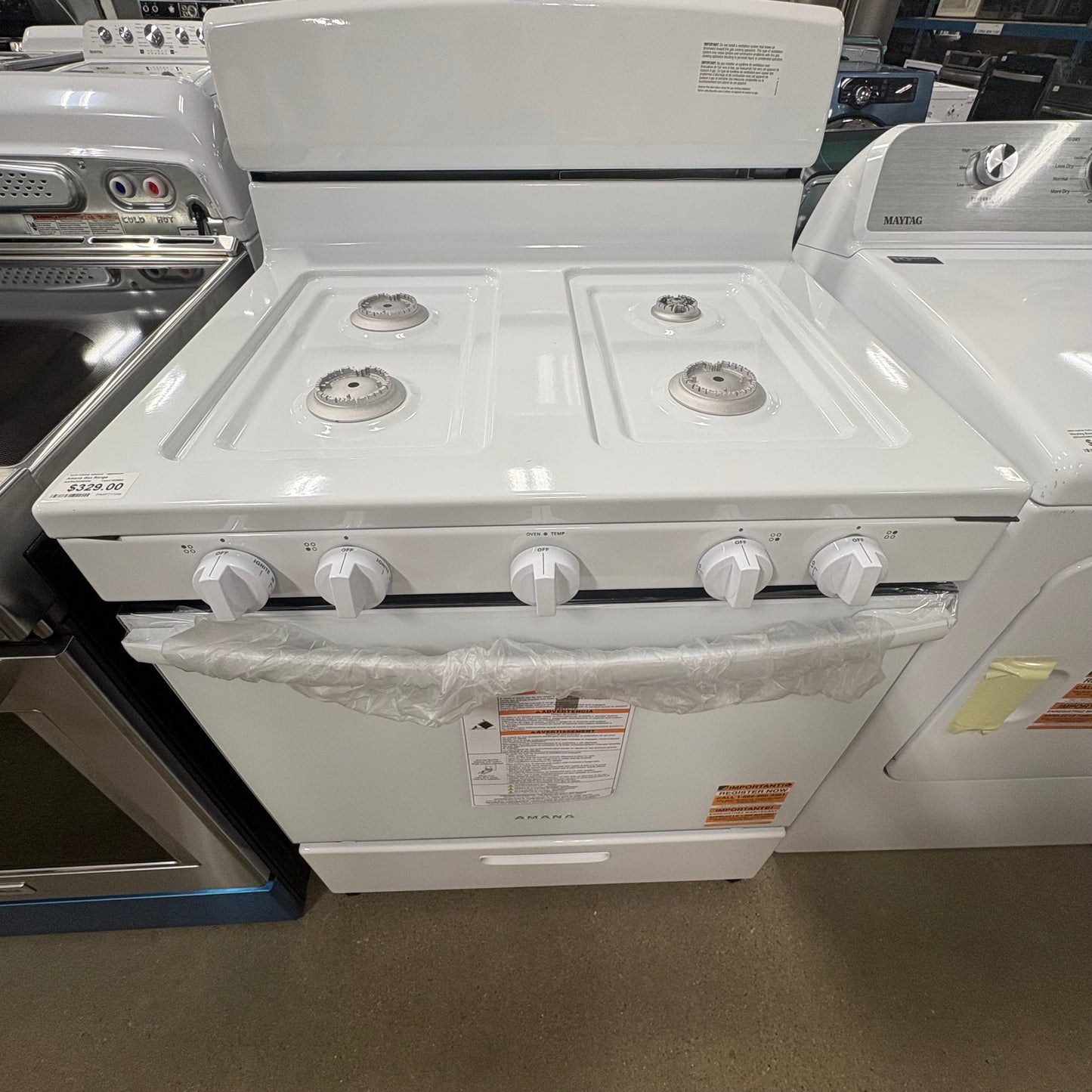 Amana Gas Range