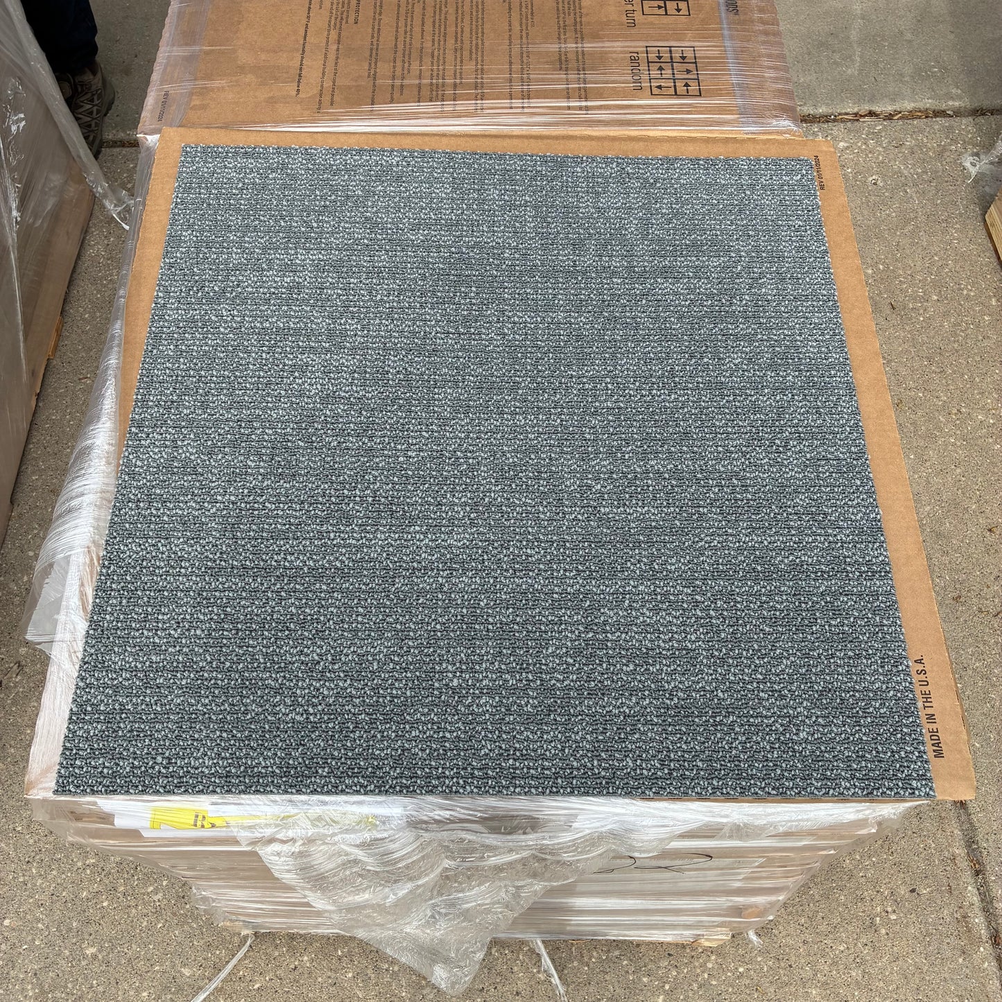 Shaw Carpet Tile Clouded Slate