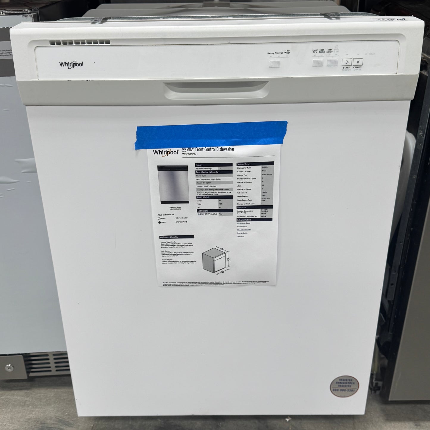 Whirlpool Dishwasher