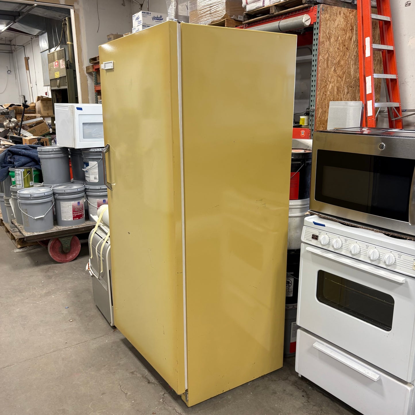 Vintage Montgomery Ward Upright Freezer