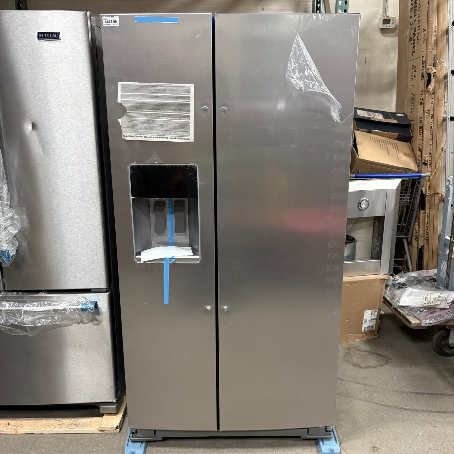 Whirlpool Side by Side Fridge