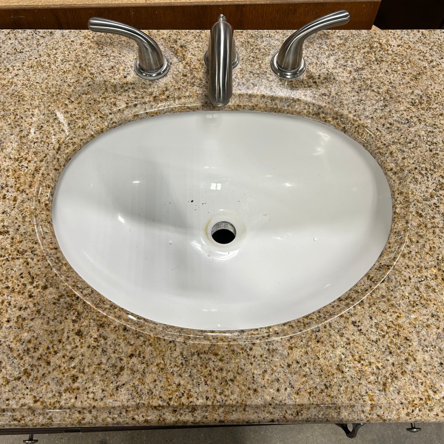 49" Granite Top Vanity Set