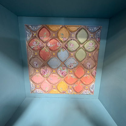 Turquoise Bar Cabinet