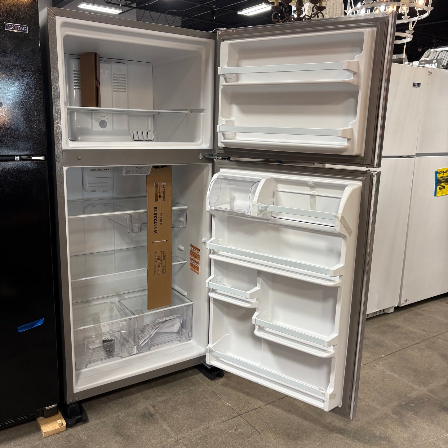 Whirlpool Top Freezer Fridge