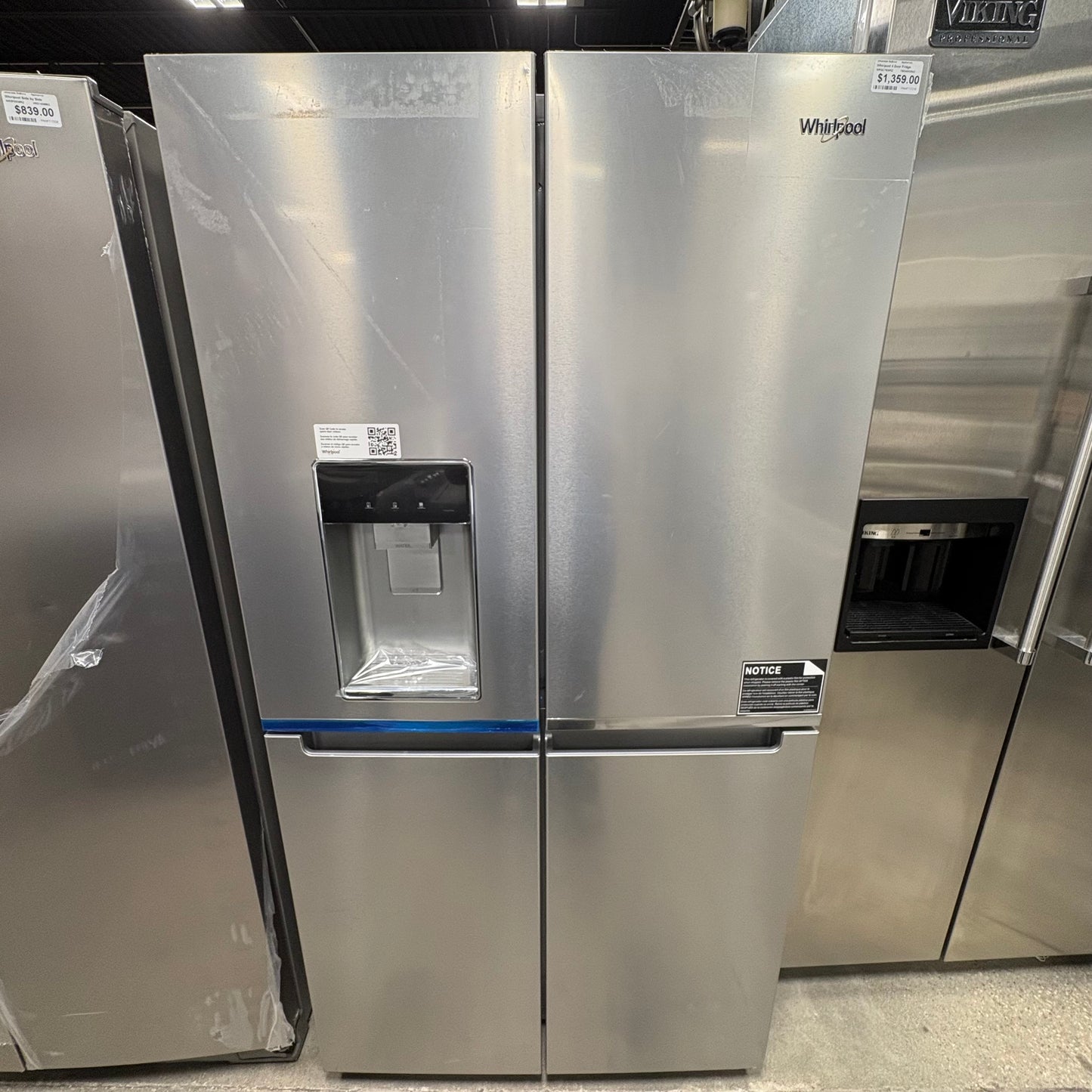 Whirlpool 4 Door Fridge