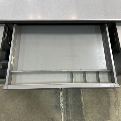 MCM Allsteel Metal Tanker Desk