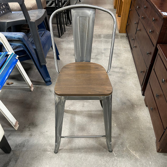 Industrial CounterHeight Stool FALSE