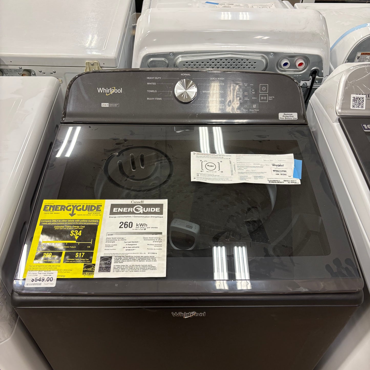 Whirlpool Top Load Washer