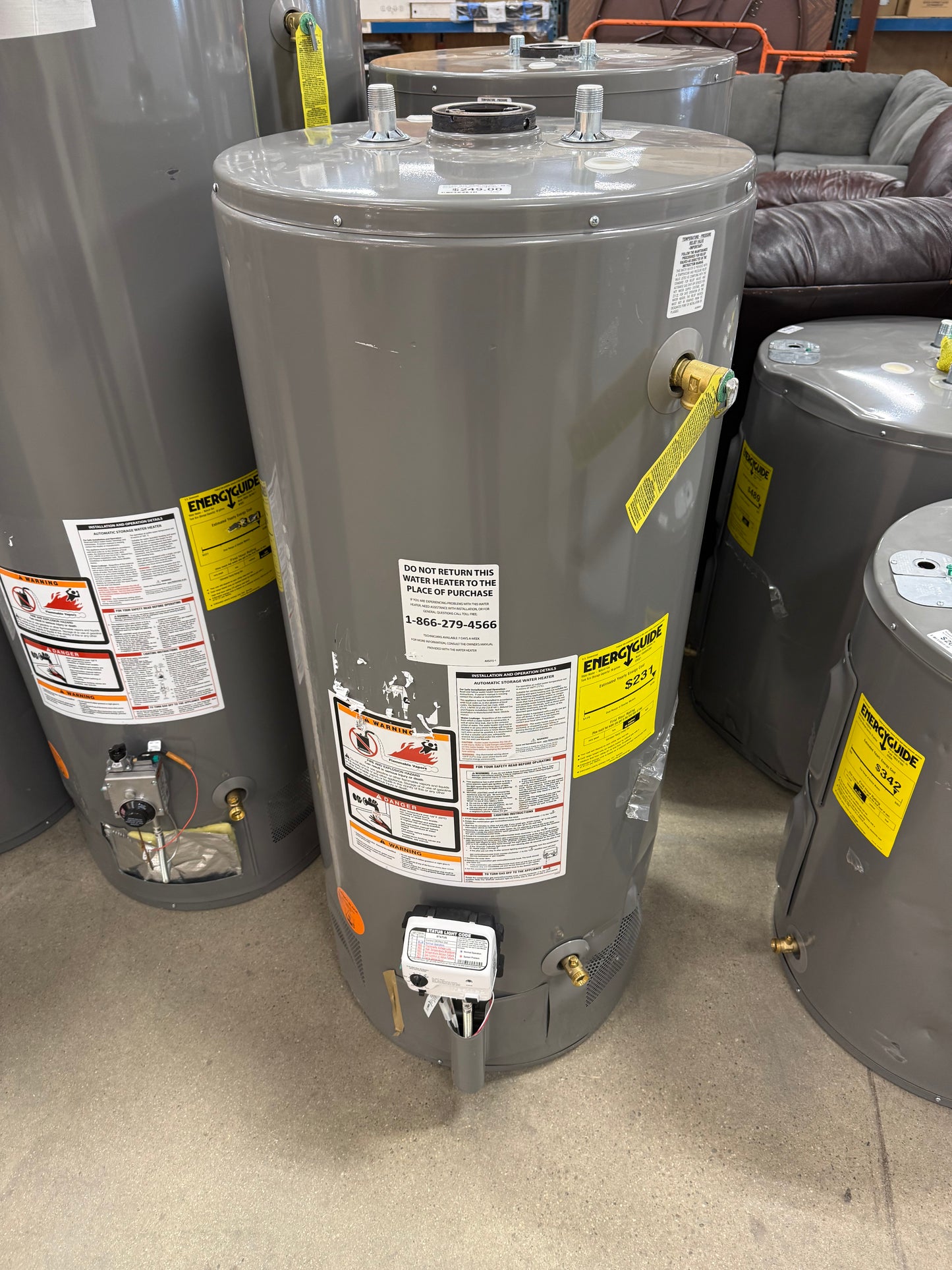 Rheem Gas Water Heater - 40 G
