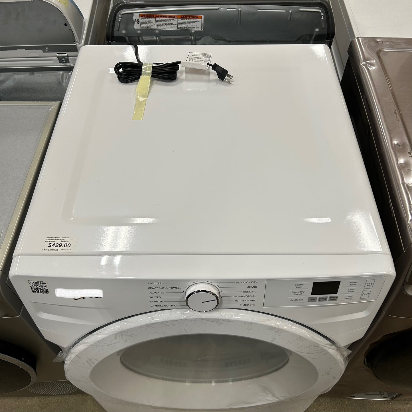 Whirlpool Gas Dryer