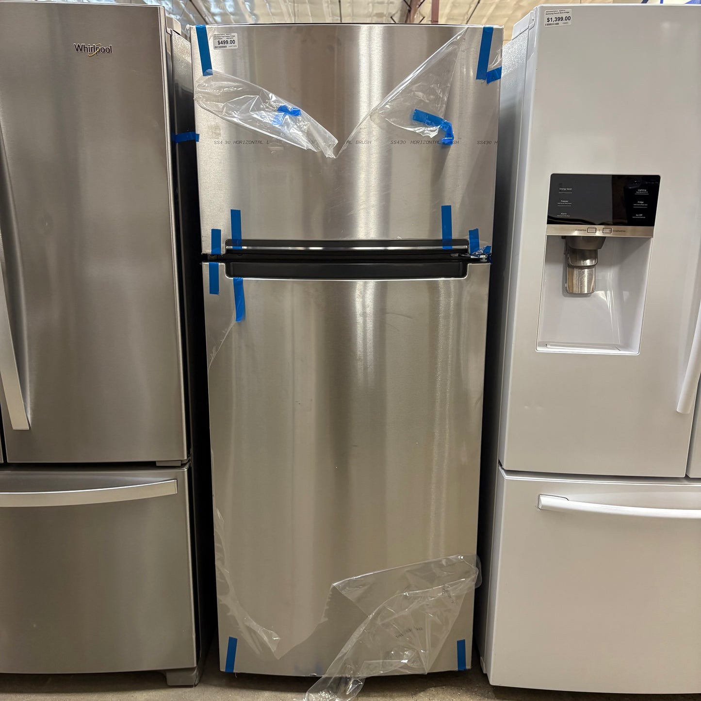 Whirlpool Top Freezer Fridge
