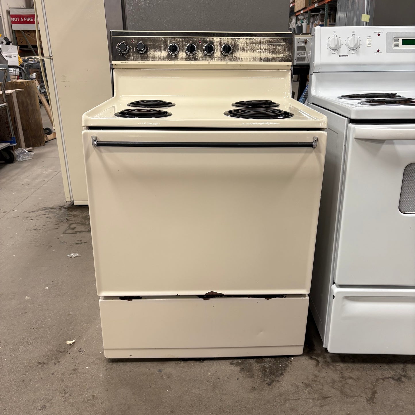 Whirlpool Elec Coil Range