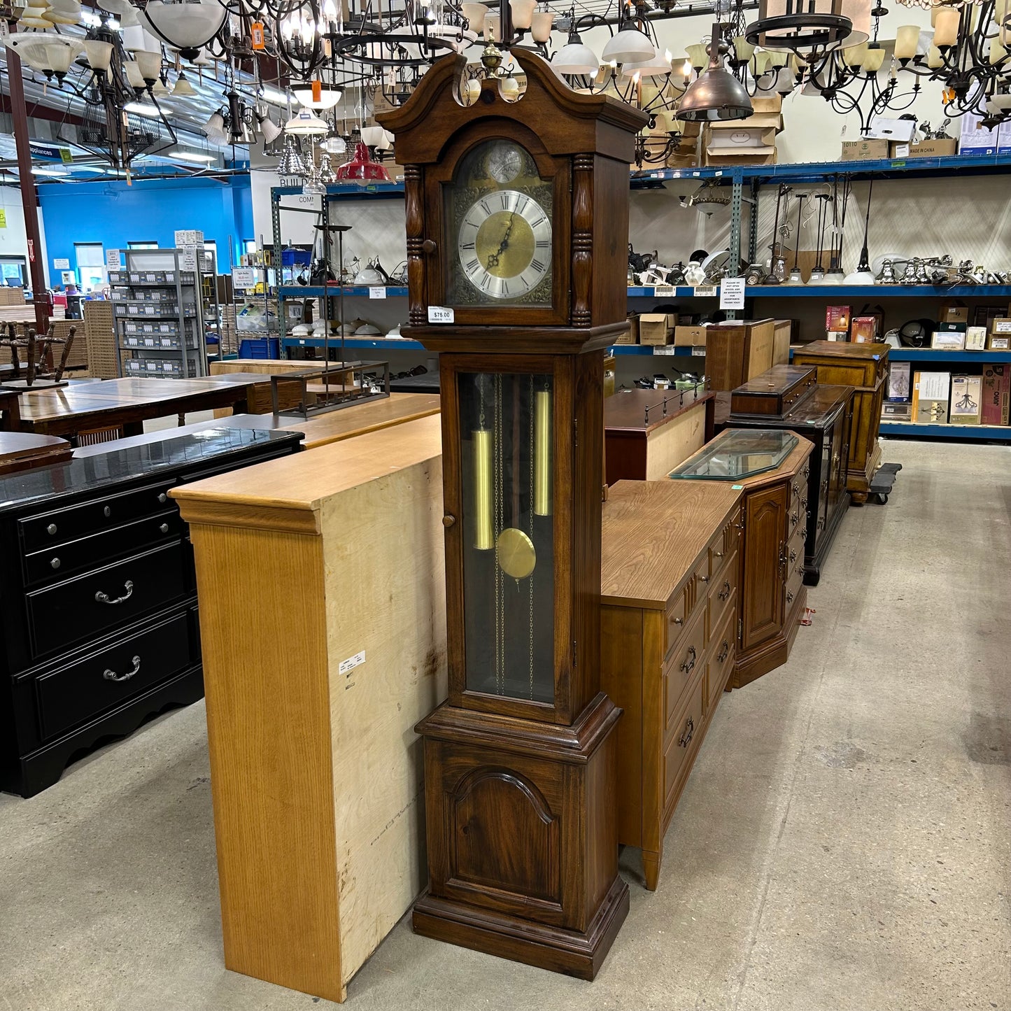 Tempus Fugit Grandfather Clock