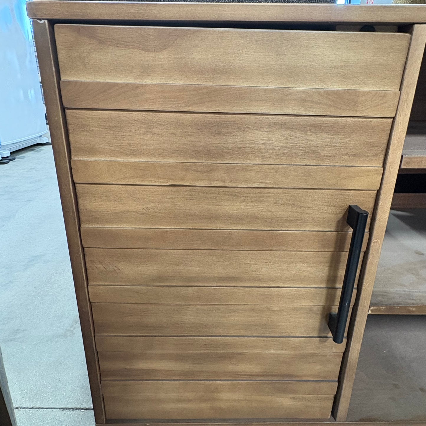 Composite Oak Console Table