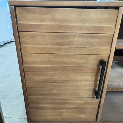 Composite Oak Console Table