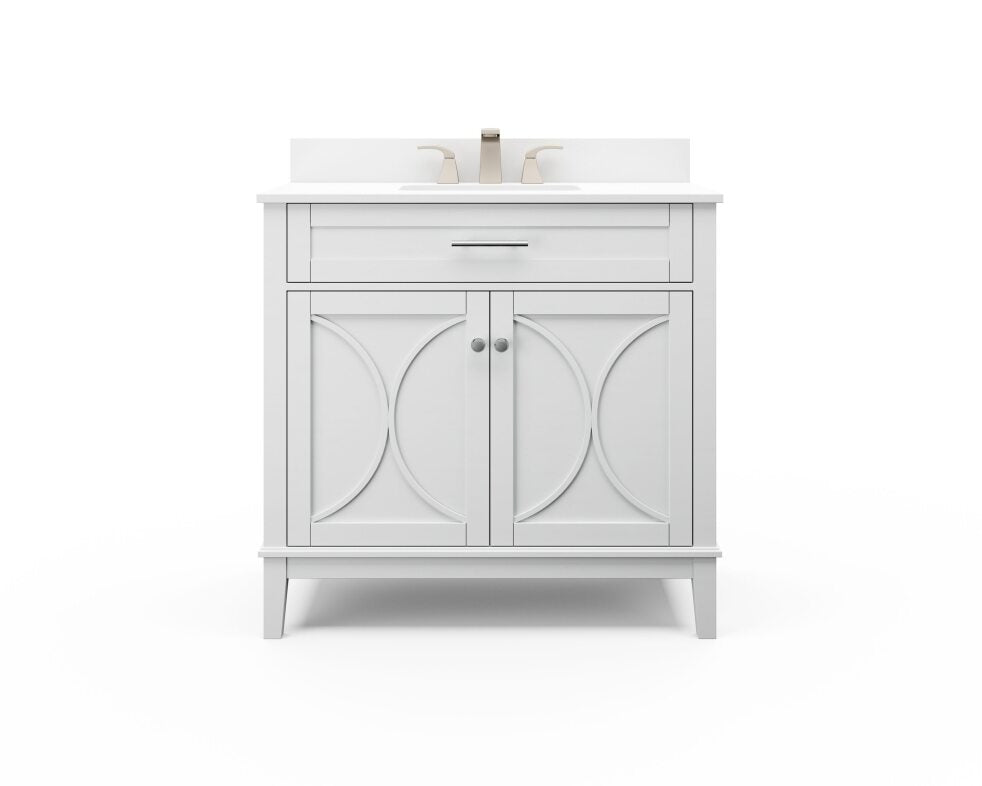 Alcova White Vanity Set 36" _onetimefalse Vanity Sets