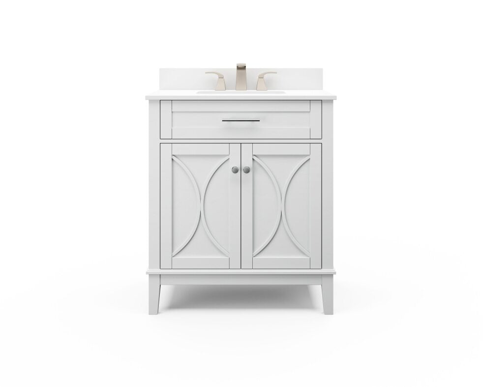 Alcova White Vanity Set 30" _onetimefalse Vanity Sets