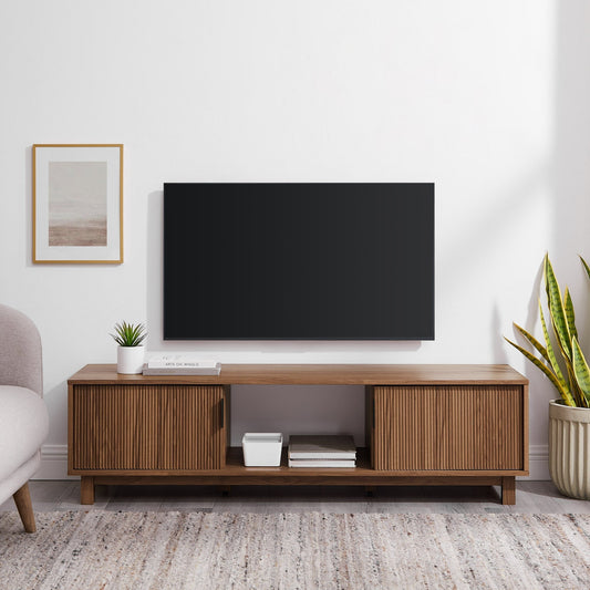 Arundo 58" Reeded Mocha TV Sta FALSE in-store location-set published-all-channels