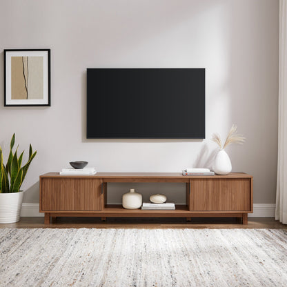 Arundo 70" Reeded Mocha TV Sta FALSE in-store location-set published-all-channels