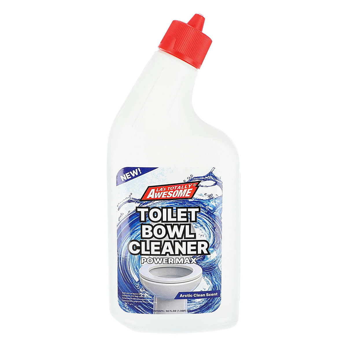 LA's Totally Awesome Power Max toilet bowl cleaner, 24 oz bottle