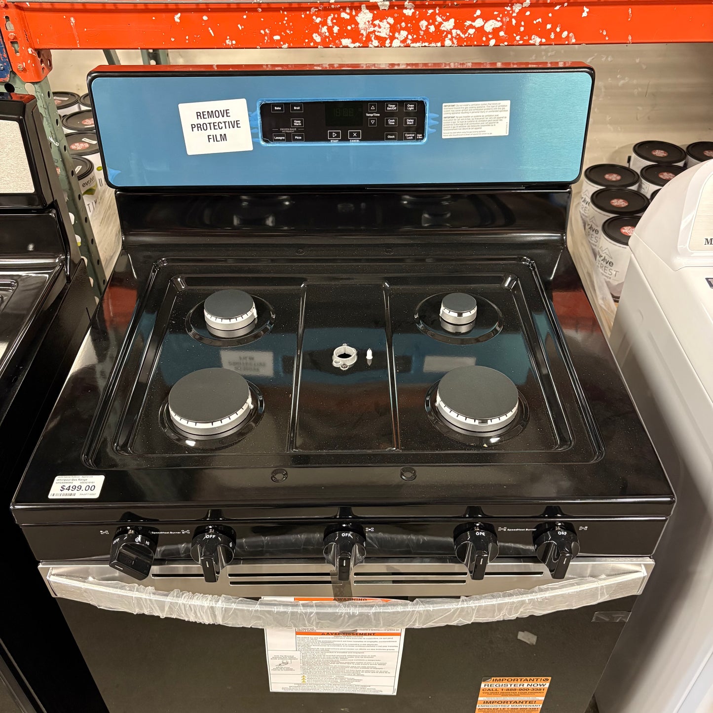Whirlpool Gas Range