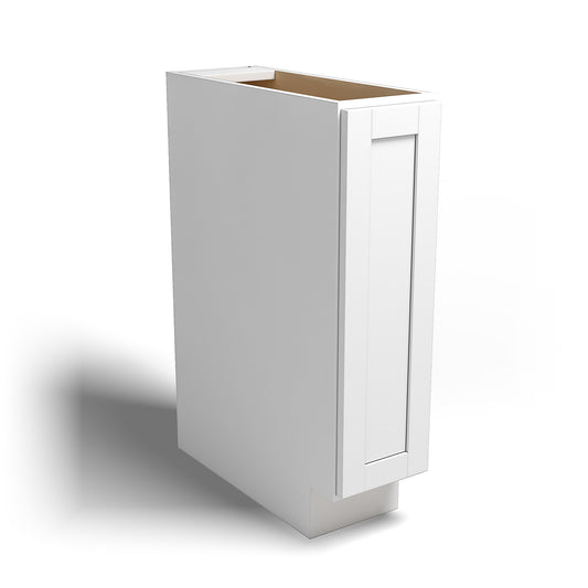 09" Base Cabinet Arcadia White Shaker - B09