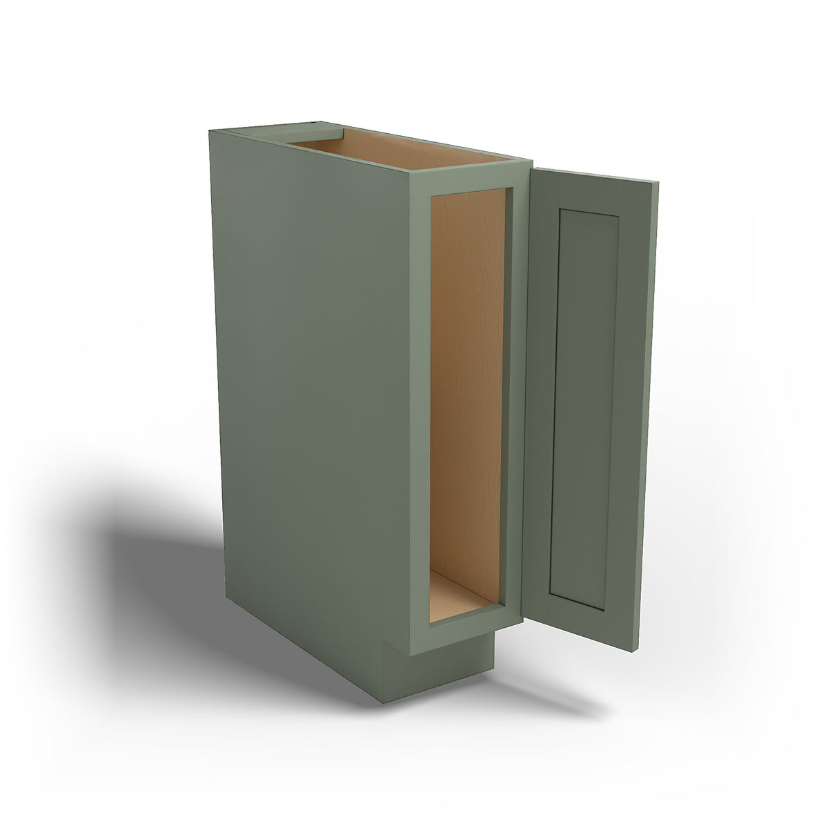 Special Order - 9" Base Cabinet Forest Green - B09