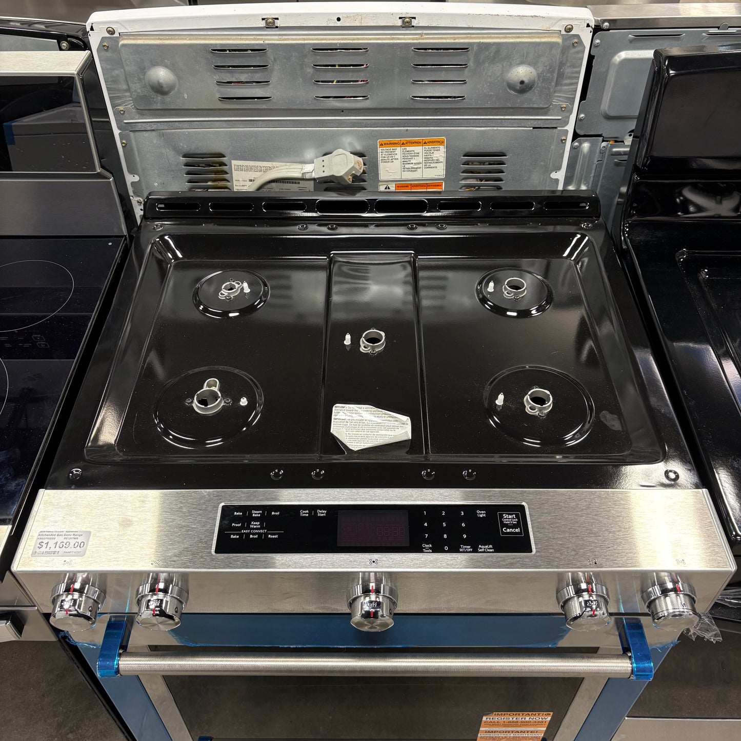 KitchenAid Gas Conv Range