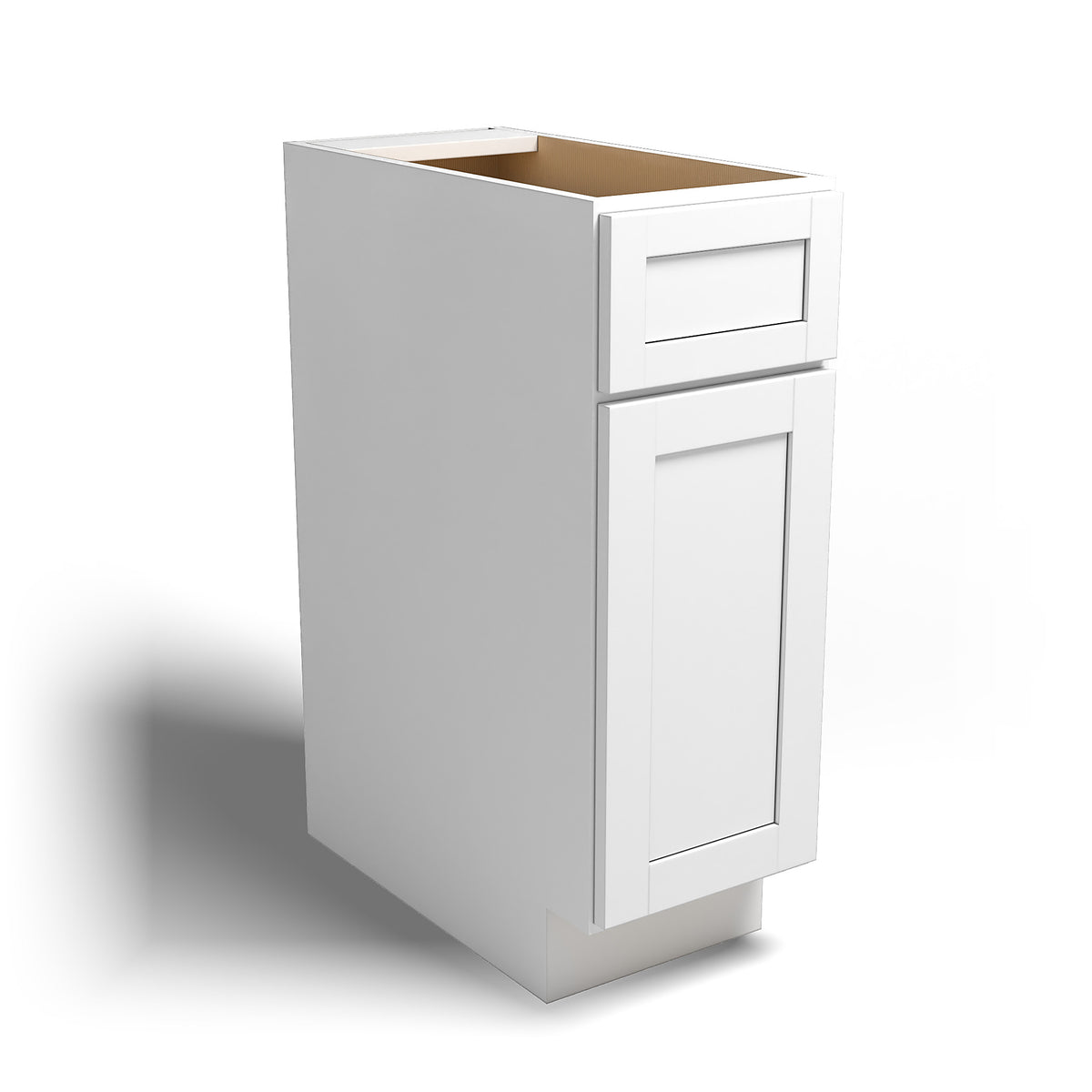 Special Order - 12" Base Cabinet Arcadia White Shaker - B12 Arcadia White Base Cabinets GHI SPACW Special Order