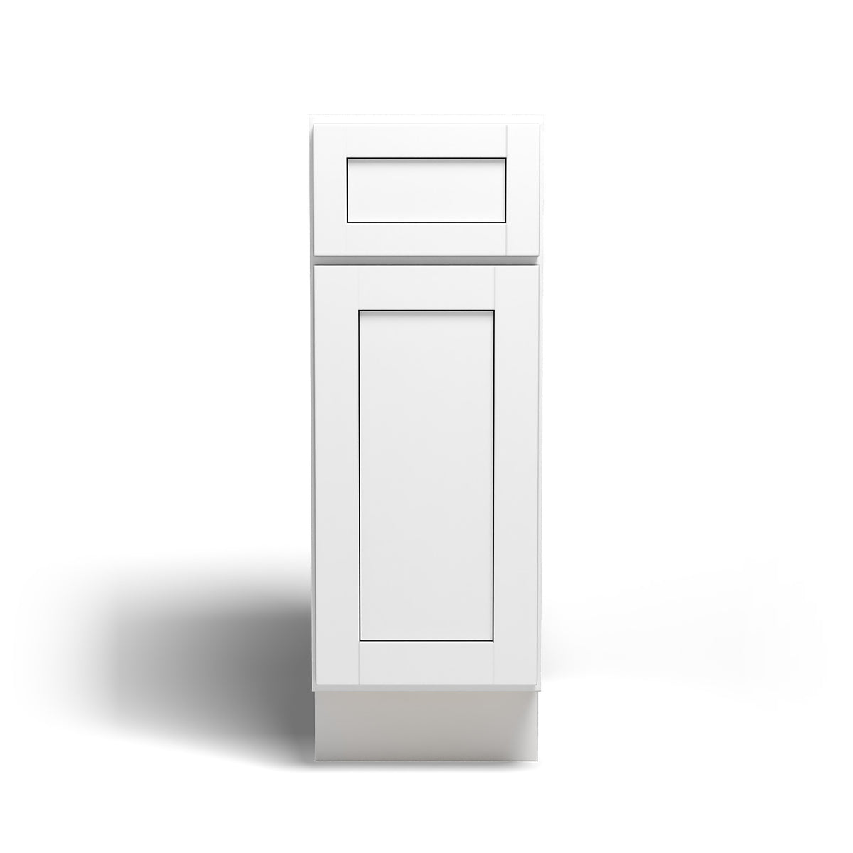 Special Order - 12" Base Cabinet Arcadia White Shaker - B12 Arcadia White Base Cabinets GHI SPACW Special Order