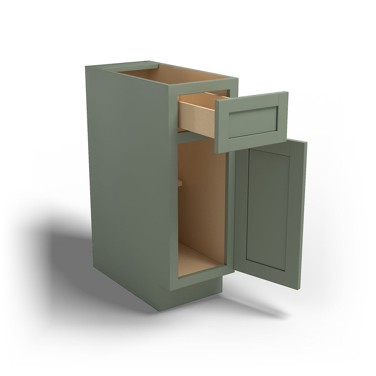 Special Order - 12" Base Cabinet Forest Green - B12
