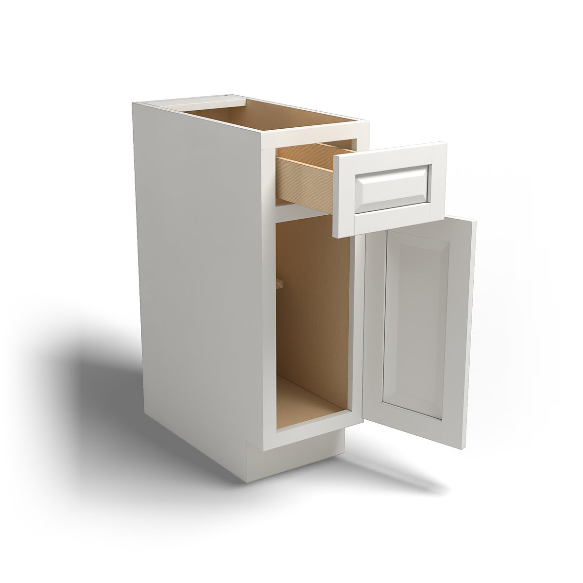 Special Order - 12" Base Cabinet Newport White - B12 Base Cabinets GHI Newport White Special Order SPNPW