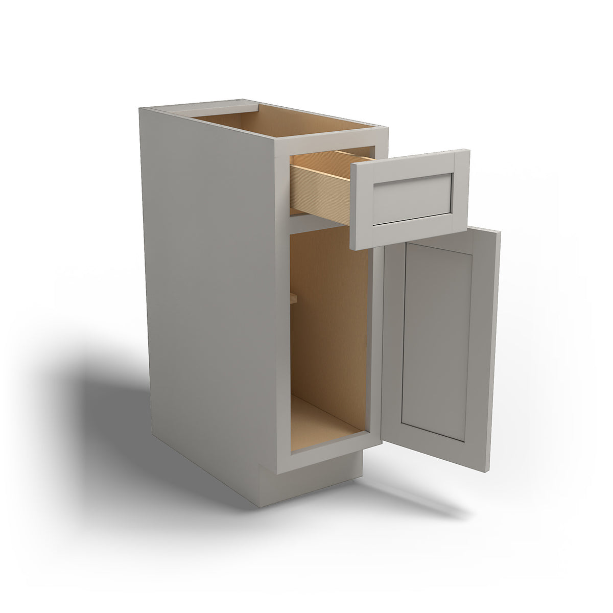Special Order - 12" Base Cabinet Stone Harbor Gray - B12 Base Cabinets GHI Special Order SPSHG Stone Harbor Gray