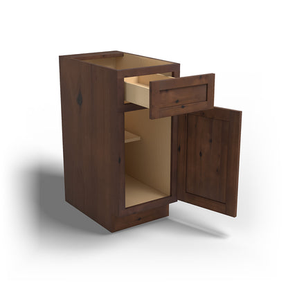 Special Order - 15" Base Cabinet Rustic Walnut - B15 Base Cabinets GHI Rustic Walnut Special Order SPRWS