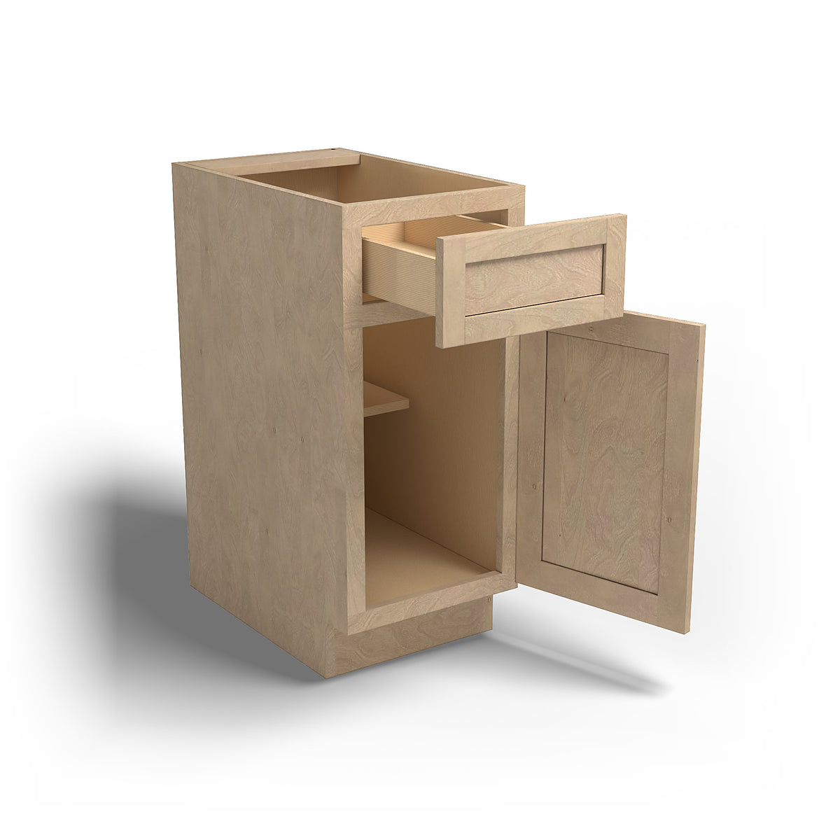 Special Order - 15" Base Cabinet Sonona Wheat - B15 Base Cabinets GHI Sonona Wheat Special Order SPSNW