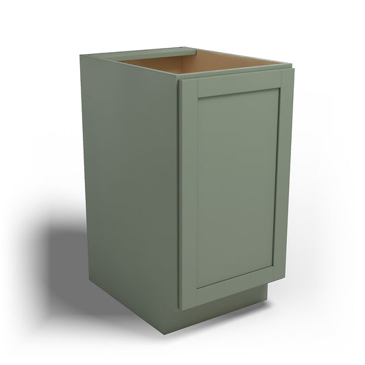 Special Order - 18" Full Height Base Cabinet Forest Green - B18FH