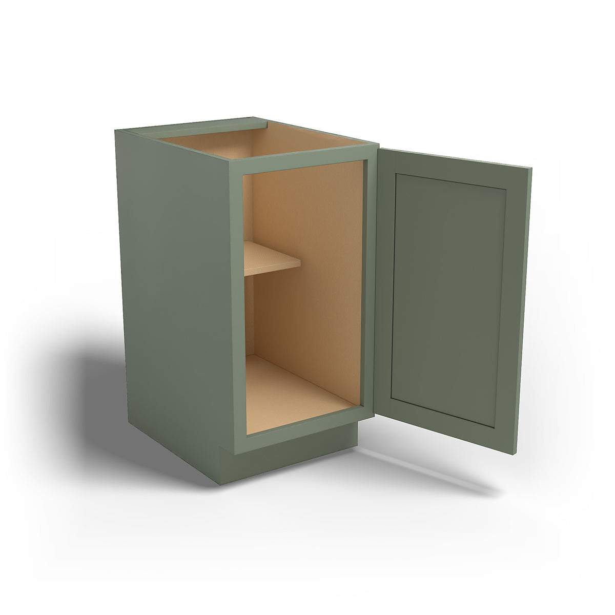 Special Order - 18" Full Height Base Cabinet Forest Green - B18FH
