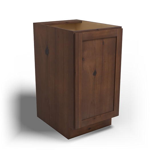Special Order - 18" Full Height Base Cabinet Rustic Walnut - B18FH Base Cabinets GHI Rustic Walnut Special Order SPRWS