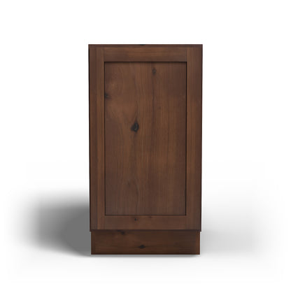Special Order - 18" Full Height Base Cabinet Rustic Walnut - B18FH Base Cabinets GHI Rustic Walnut Special Order SPRWS