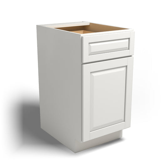 Special Order - 18" Base Cabinet Newport White - B18 Base Cabinets GHI Newport White Special Order SPNPW