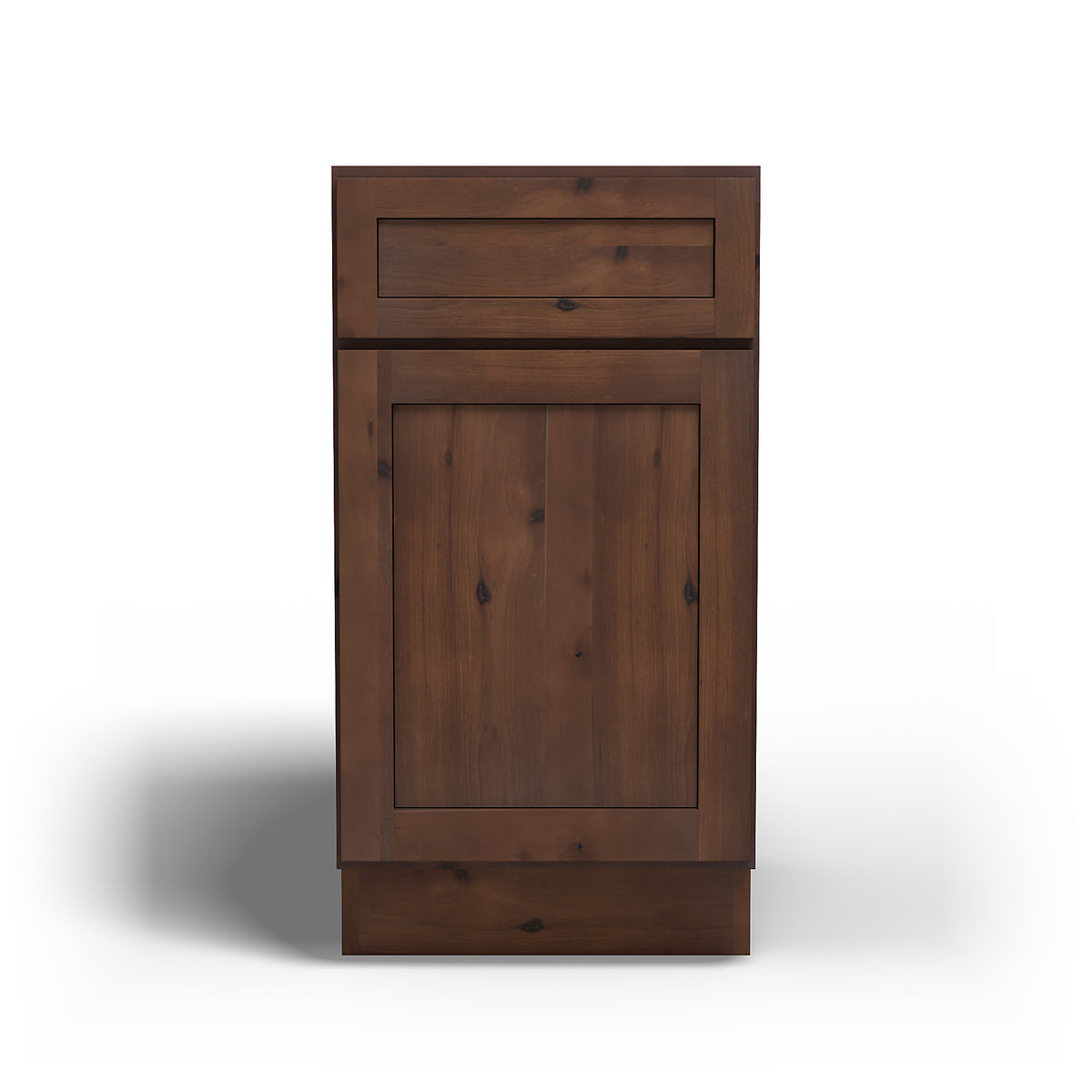 Special Order - 18" Base Cabinet Rustic Walnut - B18 Base Cabinets GHI Rustic Walnut Special Order SPRWS