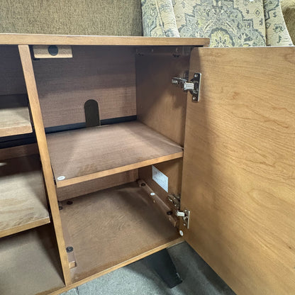 Composite Oak Console Table