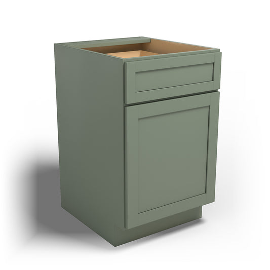 Special Order - 21" Base Cabinet Forest Green - B21